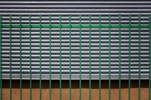 Doppelstabmatte Zaun in grün